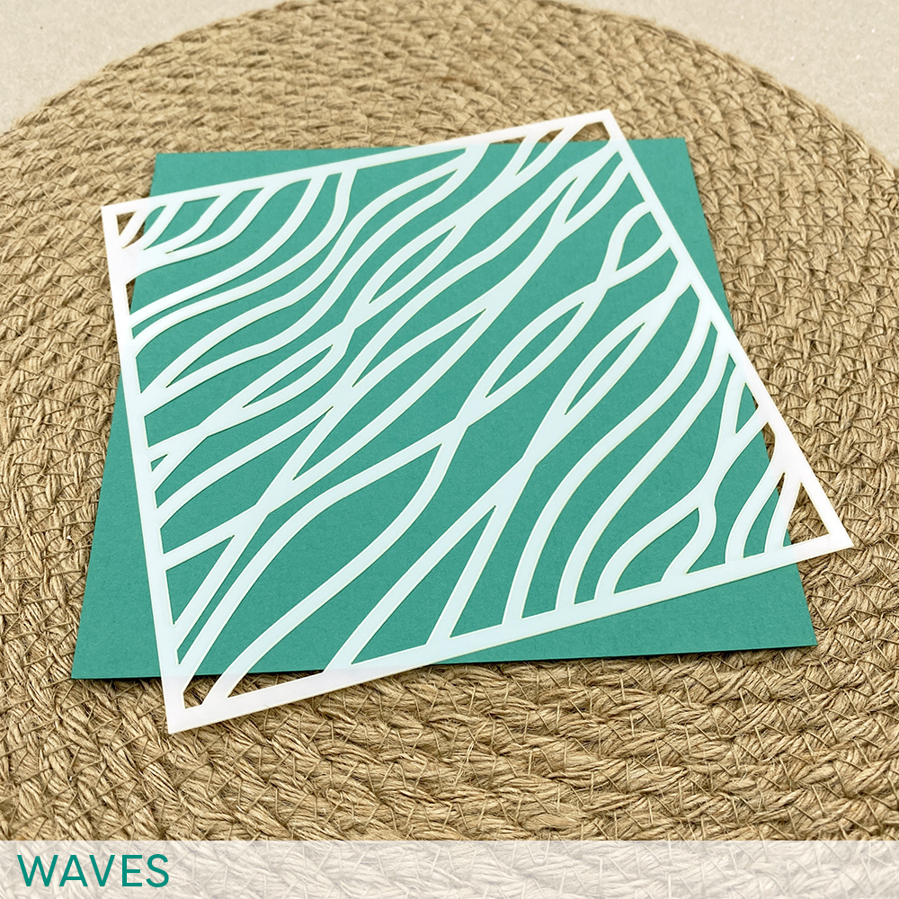 Stencil Waves Stencil SW10350